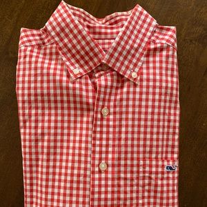 Vineyard Vines Men's Gingham Tucker Shirt